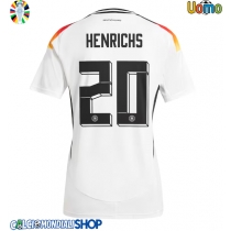 Maglie da calcio Germania Benjamin Henrichs #20 Prima Maglia Europei 2024 Manica Corta